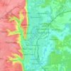 Подольский район topographic map, elevation, terrain