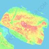 остров Айон topographic map, elevation, terrain