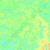 Kampung River topographic map, elevation, terrain