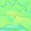 Bihpur topographic map, elevation, terrain