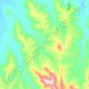 Ingoldsby topographic map, elevation, terrain