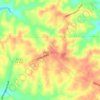 Willisburg topographic map, elevation, terrain