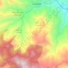 La Manga topographic map, elevation, terrain
