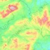 County Monaghan topographic map, elevation, terrain