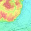 Hundersingen topographic map, elevation, terrain
