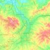 River Soar topographic map, elevation, terrain