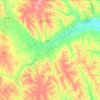 Stanton County topographic map, elevation, terrain
