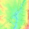 Alfambra topographic map, elevation, terrain
