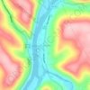 Tionesta topographic map, elevation, terrain