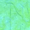 Lueng Bata topographic map, elevation, terrain