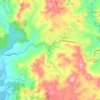 Tolé topographic map, elevation, terrain