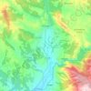 El Grado topographic map, elevation, terrain