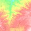 Tousnina topographic map, elevation, terrain