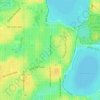 Linden Hills topographic map, elevation, terrain
