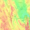 Seabra topographic map, elevation, terrain