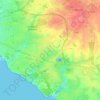 85180 topographic map, elevation, terrain