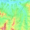 Barbezieux-Saint-Hilaire topographic map, elevation, terrain