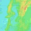 Fuller Lake topographic map, elevation, terrain