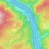 Trechtingshausen topographic map, elevation, terrain