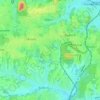 Radlin topographic map, elevation, terrain