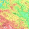 Uzice topographic map, elevation, terrain