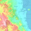 Carmila topographic map, elevation, terrain