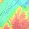 Sulhamstead topographic map, elevation, terrain