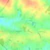 Carbrooke topographic map, elevation, terrain