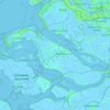 Goeree-Overflakkee topographic map, elevation, terrain