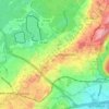 Short Hills topographic map, elevation, terrain
