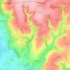 Millington topographic map, elevation, terrain
