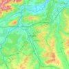 Bezirk Zofingen topographic map, elevation, terrain