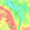 Charfield topographic map, elevation, terrain