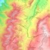 El Hato topographic map, elevation, terrain