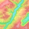 Kopstal topographic map, elevation, terrain