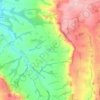 Stoke Bliss topographic map, elevation, terrain