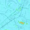 Bắc Ninh topographic map, elevation, terrain