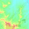 Bulgana topographic map, elevation, terrain