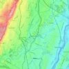 Bloomfield topographic map, elevation, terrain
