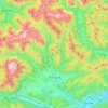 Trofaiach topographic map, elevation, terrain