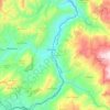 Corrales topographic map, elevation, terrain