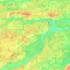 Заволжское сельское поселение topographic map, elevation, terrain