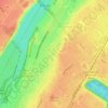 Ouest topographic map, elevation, terrain