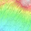 San Isidro topographic map, elevation, terrain