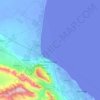 Махачкала topographic map, elevation, terrain