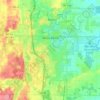 West Bend topographic map, elevation, terrain