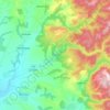 Senje topographic map, elevation, terrain