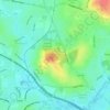 Barn Hill Open Space topographic map, elevation, terrain