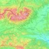 Bezirk Deutschendorf topographic map, elevation, terrain