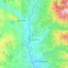 Кочериново topographic map, elevation, terrain